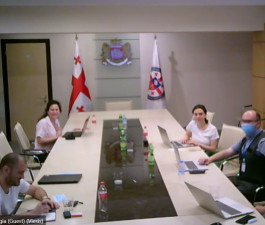 Experts of SAI Latvia share their experience with colleagues of SAI Georgia