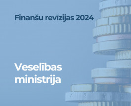 Par Veselības ministrijas 2024. gada pārskata sagatavošanas pareizību