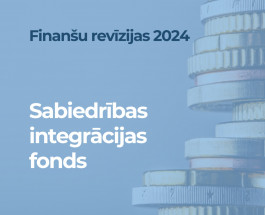 Par Sabiedrības integrācijas fonda 2024. gada pārskata sagatavošanas pareizību