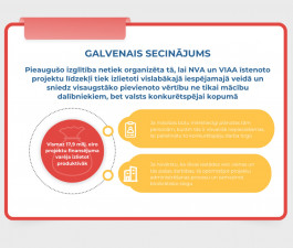Pieaugušo izglītībā valsts atbalsts – pārsvarā labi izglītotiem cilvēkiem. Pārklājas atbildīgo iestāžu funkcijas
