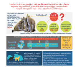 Valsts kontrole: vai mūsu vārdi sakrīt ar darbiem, apsaimniekojot medījamās sugas?