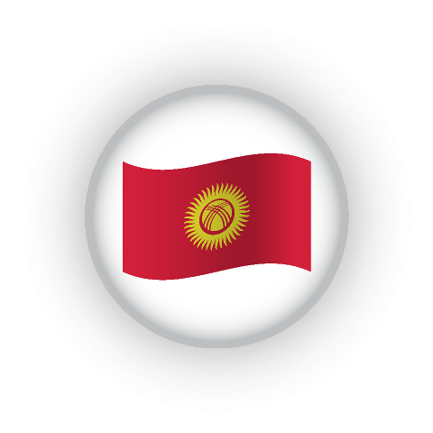Flag of Kyrgyz Republic